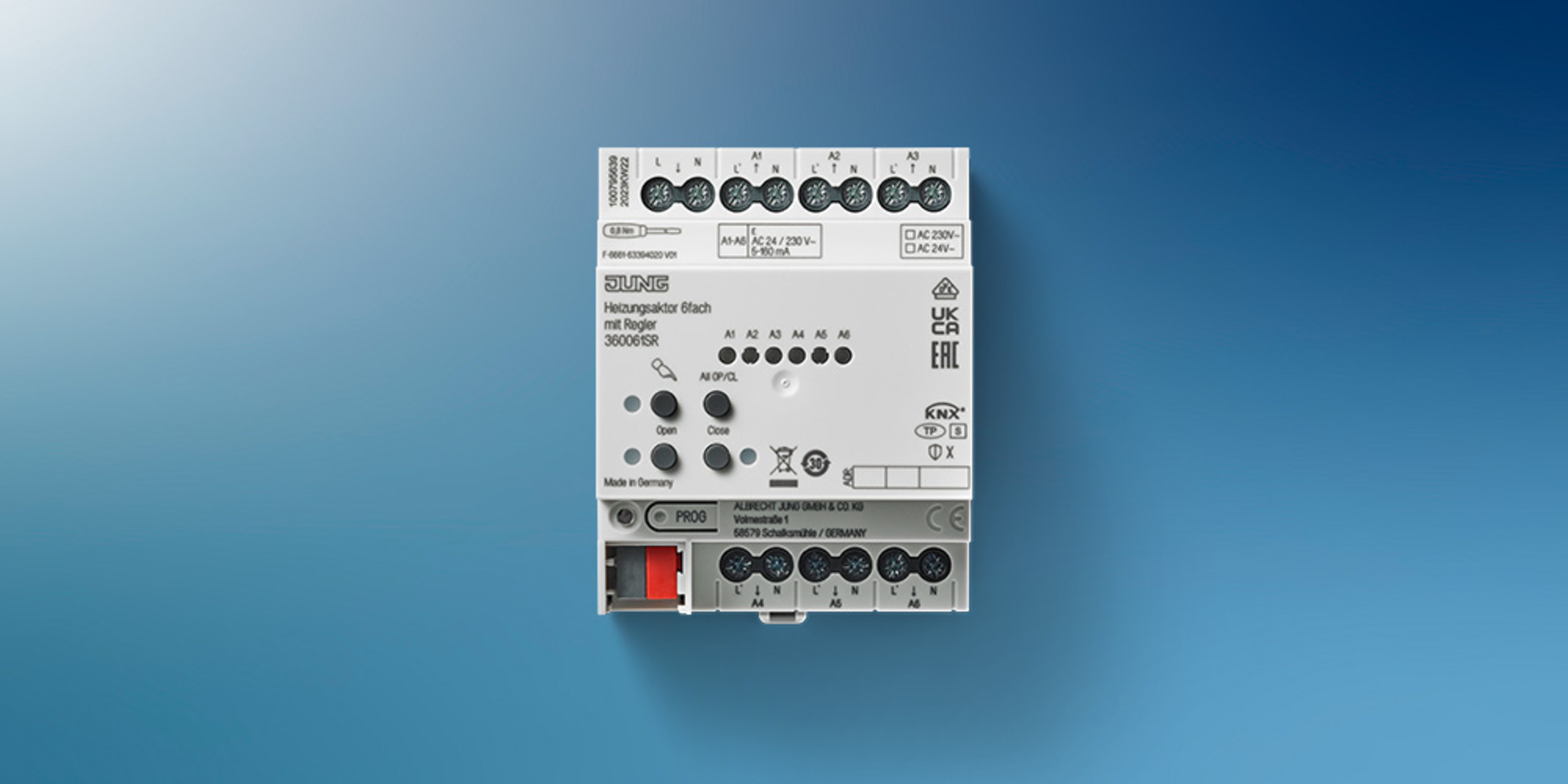 KNX Heizungsaktor 6-fach bei Elektroanlagen Uwe Thiess in Wolfratshausen
